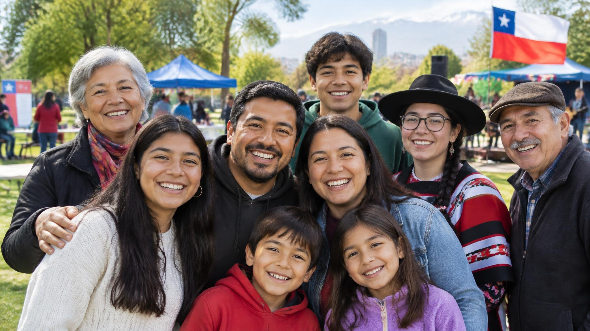 diverse people chile