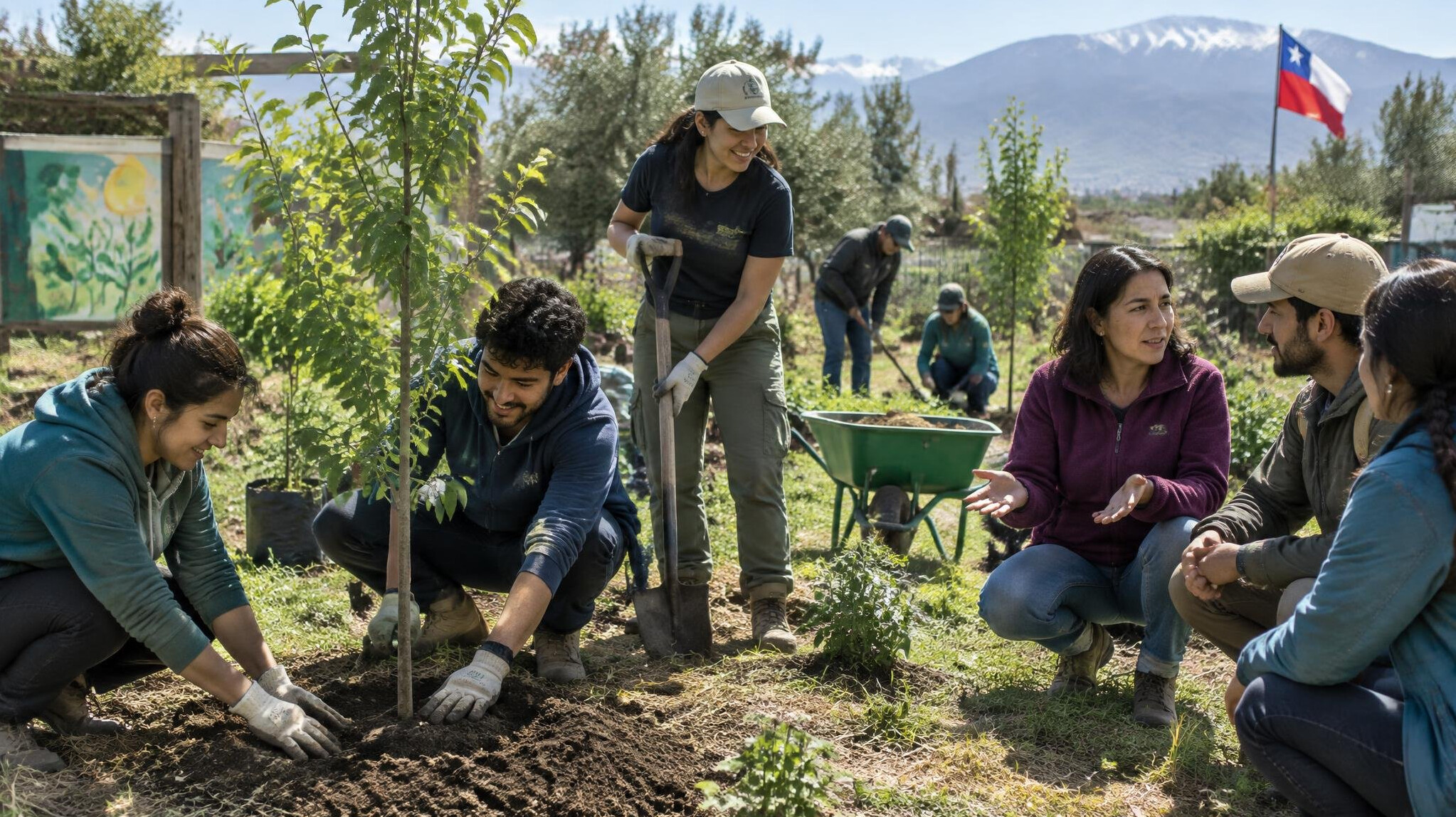 community garden chile